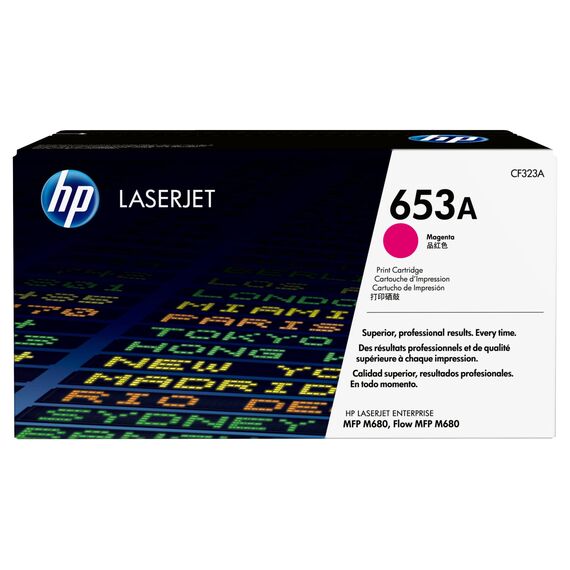 HP 653A Magenta LaserJet Toner, 16,500 Pages