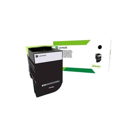 Lexmark 702XKE Black Corporate Toner, 8,000 Pages