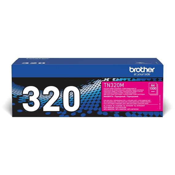 Brother TN-320M Magenta Toner 1,500 Pages
