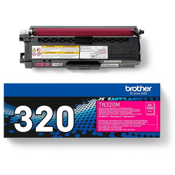 Brother TN-320M Magenta Toner 1,500 Pages