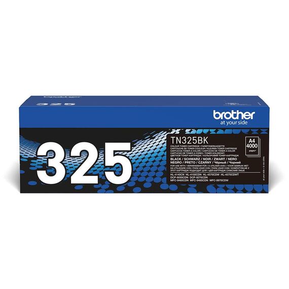 Brother TN-325BK Black Toner 4,000 Pages
