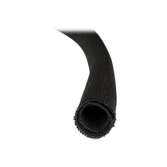 Label the Cable LTC 5110 CABLE TUBE 25 Self-Closing Cable Sleeve, Black, 2 m