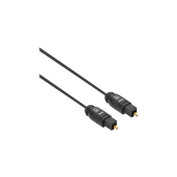 Manhattan 356091 Toslink Optical Audio Cable 5 m, Black