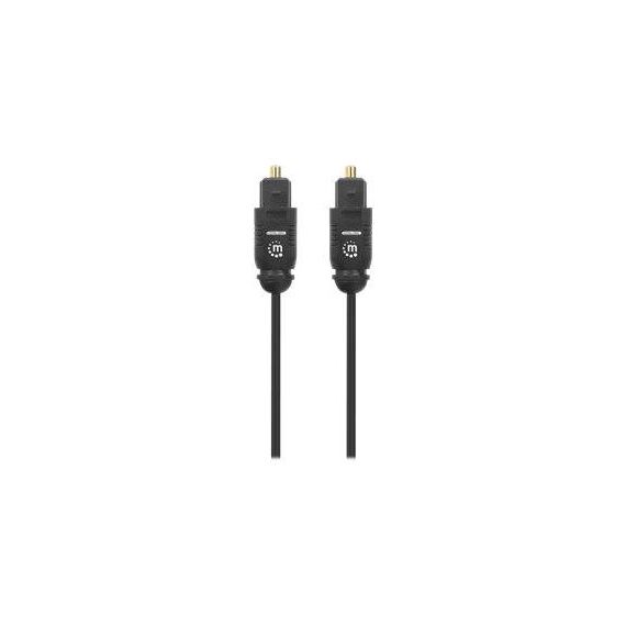 Manhattan 356091 Toslink Optical Audio Cable 5 m, Black