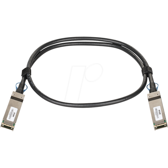 D-Link DEM-CB100Q28 Black QSFP28 to QSFP28 Passive DAC Cable, 1 m