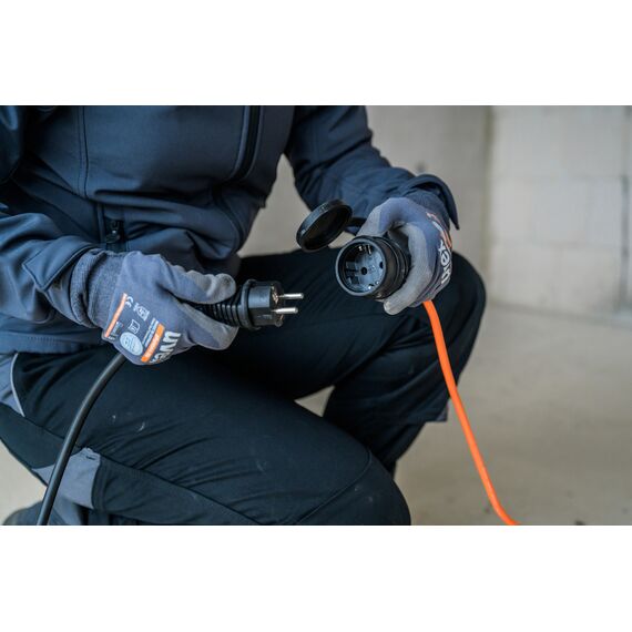 Brennenstuhl 1169970 Orange 40m BREMAXX Earthed Extension Cable IP44