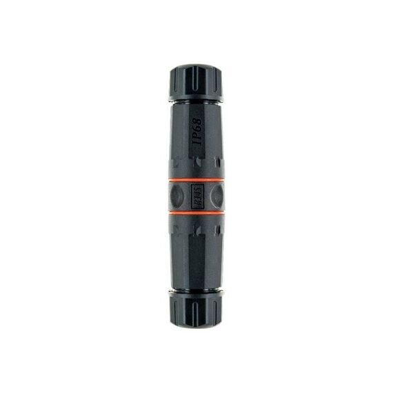 Schwaiger NWDK16533 Cat6A STP IP68 Outdoor RJ45 Coupler, Black