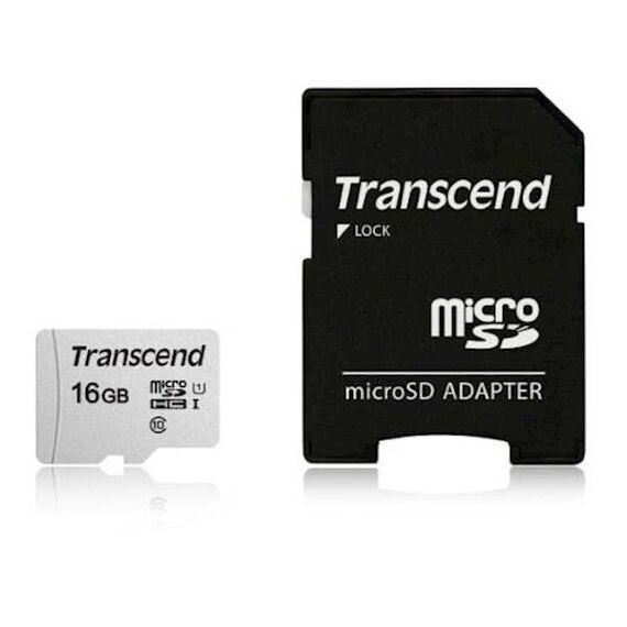 Transcend 300S microSDHC 16GB Card