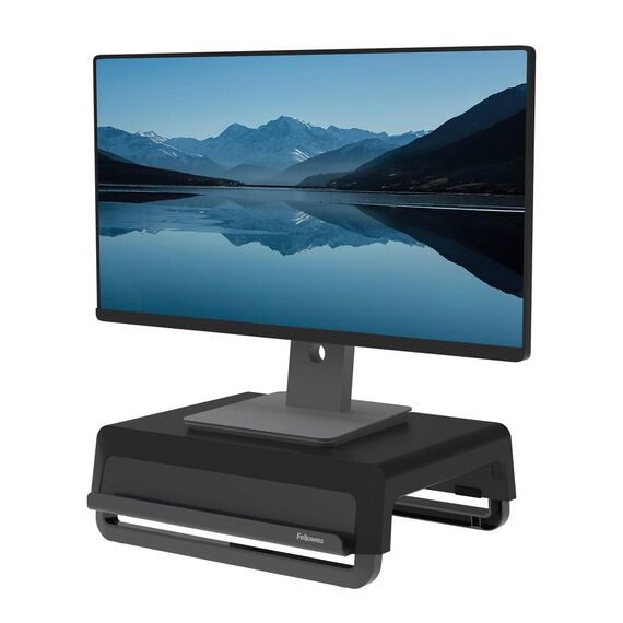 Fellowes Breyta 100016560 Adjustable Monitor Stand, Black, 15kg