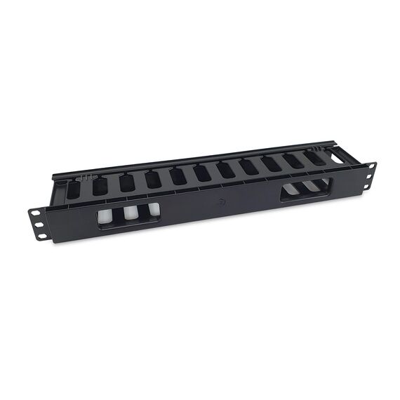 Equip 327318 19-inch 1U Cable Management Panel, Black