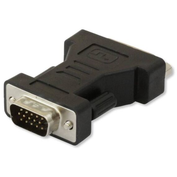 Techly DVI-I Female to VGA Male Analog Adapter, Grey