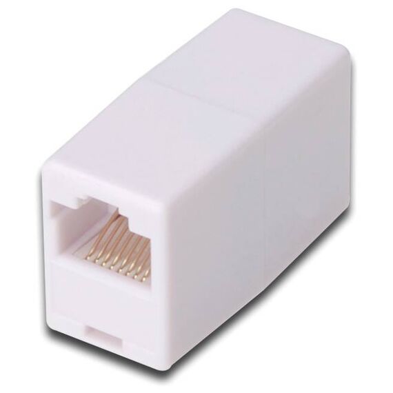 DIGITUS RJ45 Inline Coupler Cat5e UTP F/F White