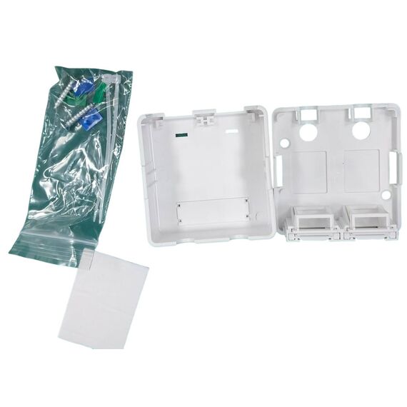 Equip 2-Port Keystone Surface Mount Box, White