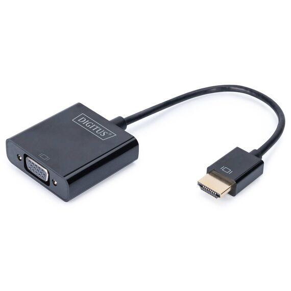 DIGITUS DA-70461 Black HDMI to VGA Converter