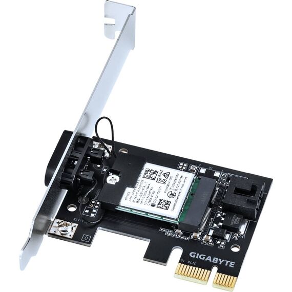 GIGABYTE GC-WIFI6E PCIe Wi-Fi 6E and Bluetooth 5.2 adapter