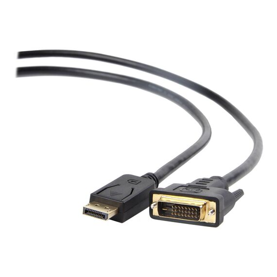 Cablexpert CC-DPM-DVIM-3M Black DisplayPort to DVI-D Cable 3m