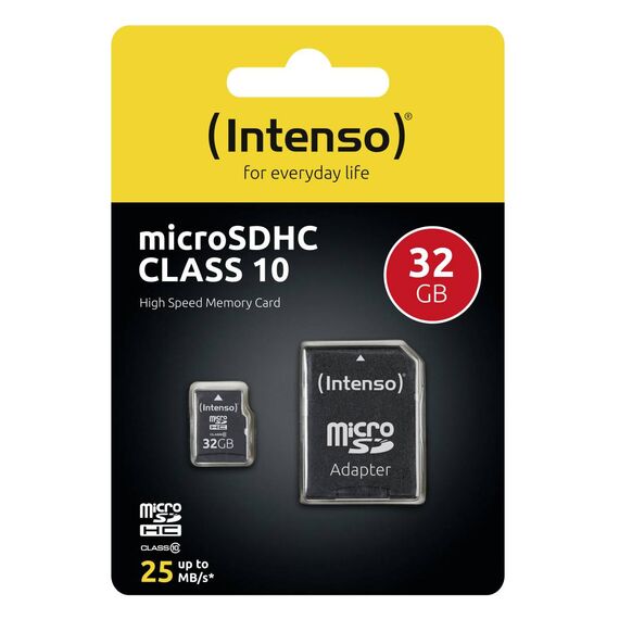 Intenso microSDHC 32GB Class 10