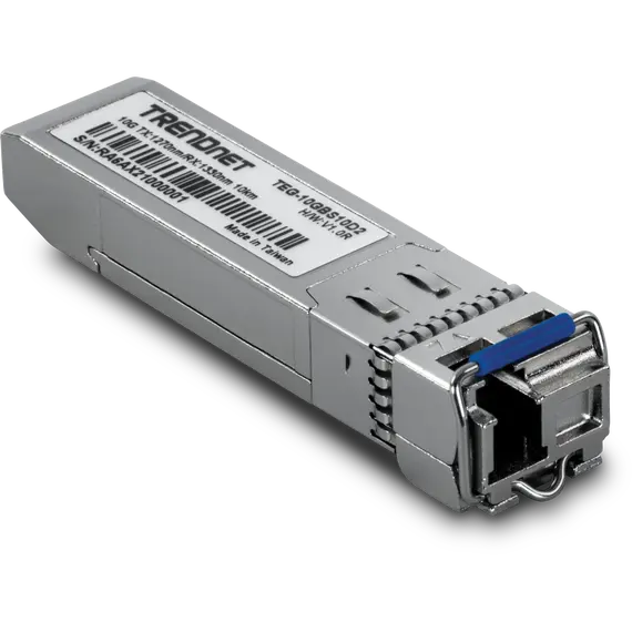 TRENDnet TEG-10GBS10D2 10G BiDi simplex LC SFP+ transceiver