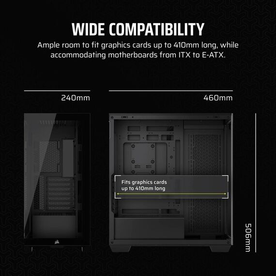 Corsair 3500X Mid-Tower PC Case