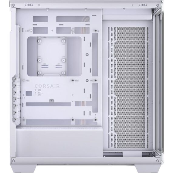 Corsair 3500X Mid-Tower PC Case, White