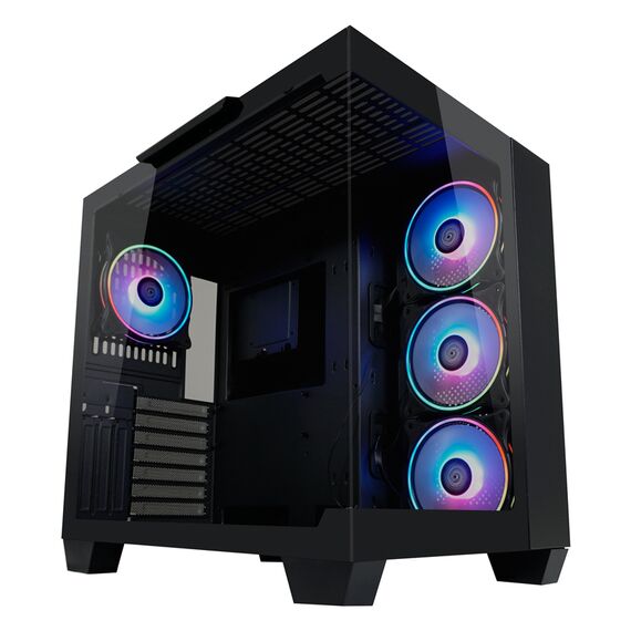 LC-Power 809B Dark Storm_X Mid Tower Case