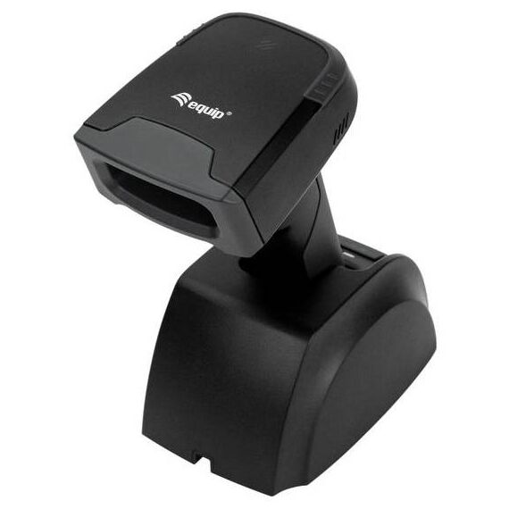 Equip 351030 Wireless 2D Barcode Scanner with Charging Station Black