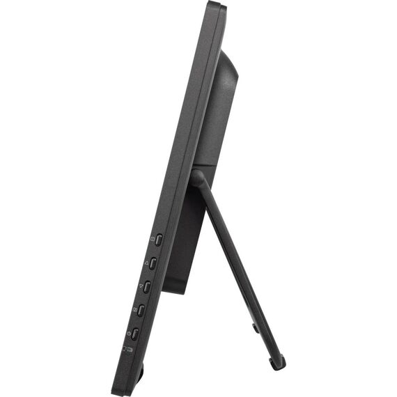 Black iiyama ProLite T2455MSC-B2 touchscreen with webcam and folding desktop stand