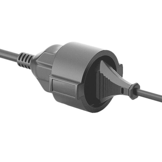 Equip 112181 CEE 7/7 to CEE 7/3 3 m Power Cable Black