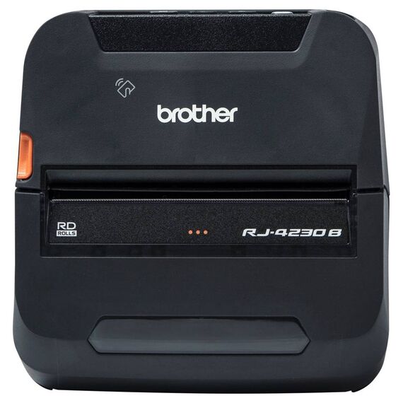 Brother RuggedJet RJ-4230B RJ4230BZ1 black mobile label and receipt printer
