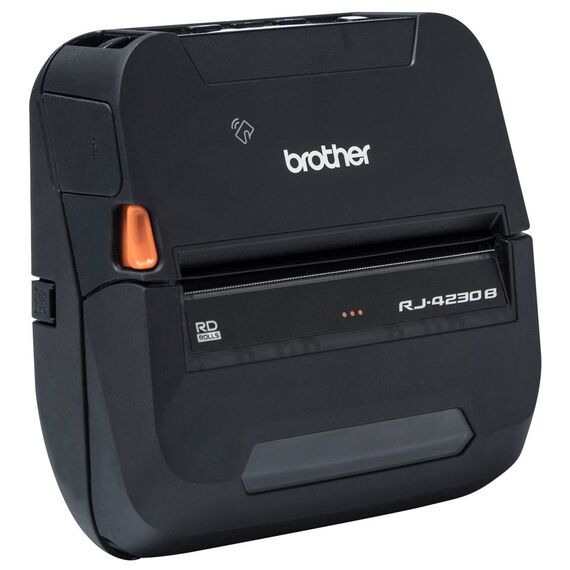 Brother RuggedJet RJ-4230B RJ4230BZ1 black mobile label and receipt printer