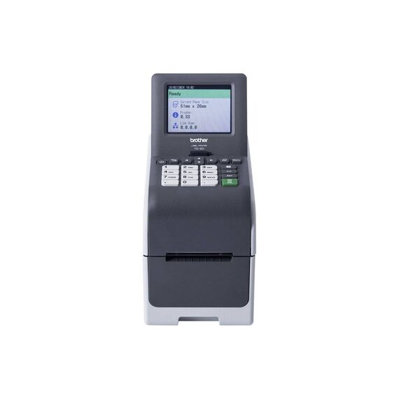 Brother TD-2320DSA203 touchscreen label printer black grey