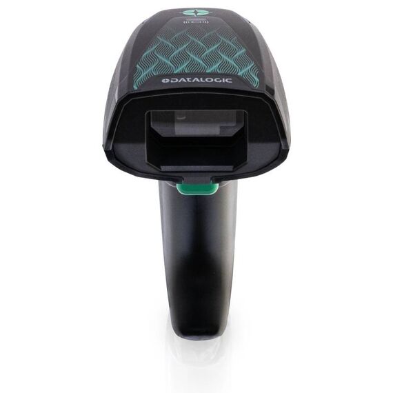 Datalogic Gryphon GBT4600-BK-HP black cordless scanner front and scan window, exact-SKU distributor photo; base sold separately