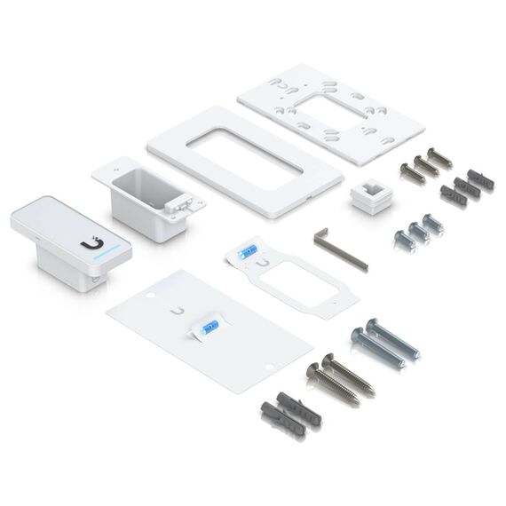 Ubiquiti UniFi G3 Reader UA-G3-W white reader and included mounting hardware