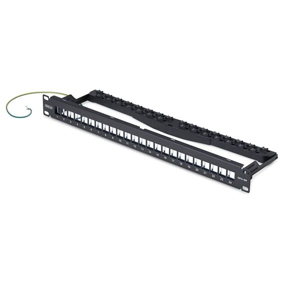 StarTech.com C6PANELSTP241U 24-Port Blank Patch Panel 1U