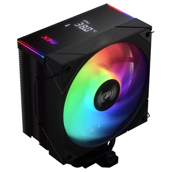XPG MAESTRO PLUS 42SA Black CPU Air Cooler with ARGB Fan and Digital Display