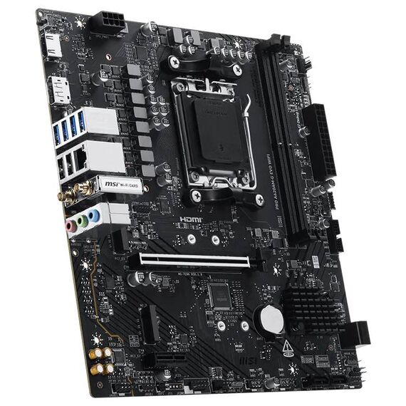 MSI PRO A620AM-G EVO WIFI AM5 mATX DDR5 Motherboard
