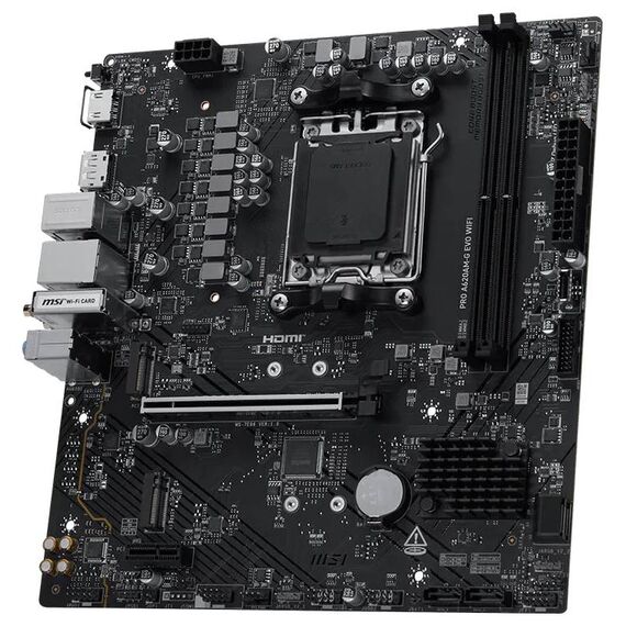 MSI PRO A620AM-G EVO WIFI AM5 mATX DDR5 Motherboard