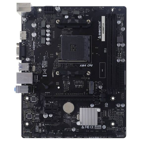 Biostar A520MHP 2.0 AM4 mATX DDR4 Motherboard