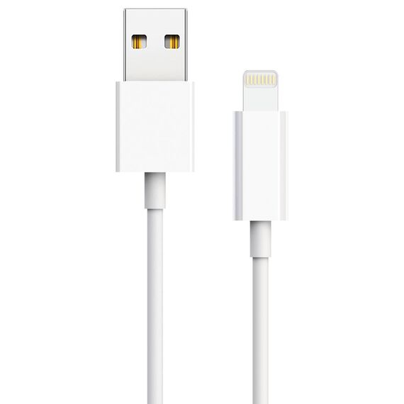2GO 794888 white USB-A to Lightning cable