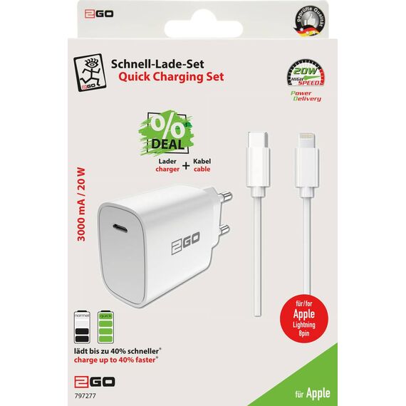 Retail package for 2GO 797277, marked 20 W Power Delivery