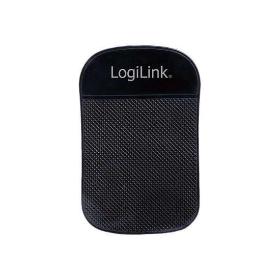 LogiLink PA0204 Black USB Car Charger Kit with Anti-Slip Mat