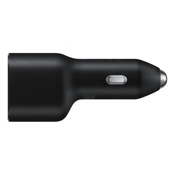 Samsung EP-L4020NBEGEU Black Car Charger Duo USB-C 25W USB-A 15W