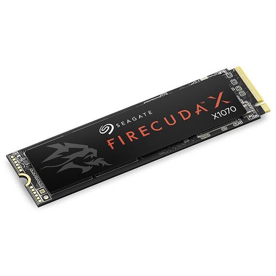 Seagate FireCuda X1070 M.2 SSD, angled manufacturer family view; capacity-neutral image.
