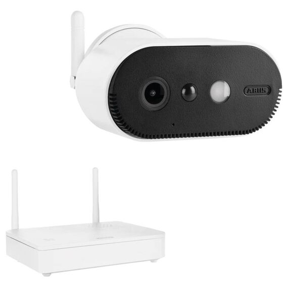 ABUS PPIC91000 Battery Cam Pro Kit with One Camera and Base Station White