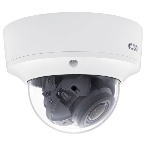 ABUS 8 MP IP Dome, 2.8–12 mm Motor Zoom, White