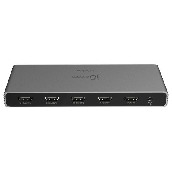 j5create 8K HDMI 2.1 1-to-4 Splitter, 4K120