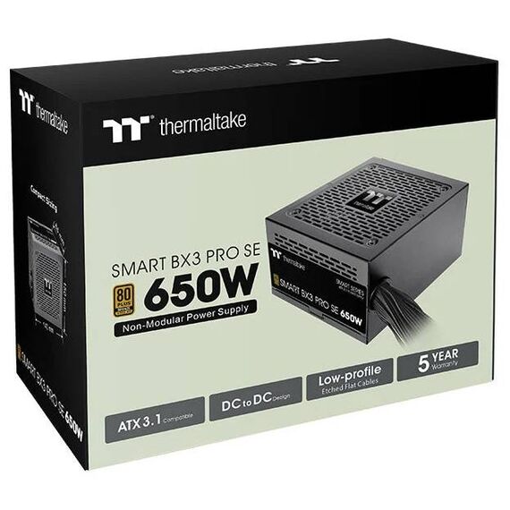 Thermaltake Smart BX3 Pro SE 650W ATX 3.1 80+ Bronze