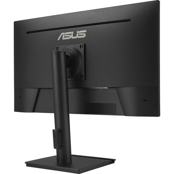 ASUS Business VB27AQ monitor, front view with stand; screen artwork is illustrative.