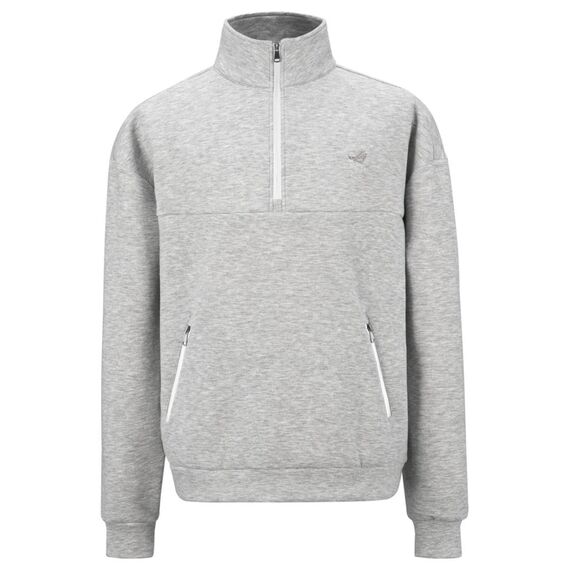 ASUS ROG Trace CL1004 quarter-zip sweatshirt grey XL