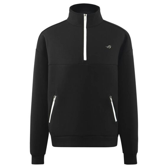 ASUS ROG Trace CL1004 quarter-zip sweatshirt black XL